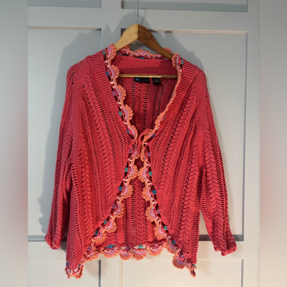 100% Cotton Knit Cardigan